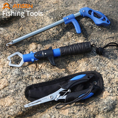 3pcs Aluminum Alloy Hook Extractor Stainless Steel Fishing Pliers Set