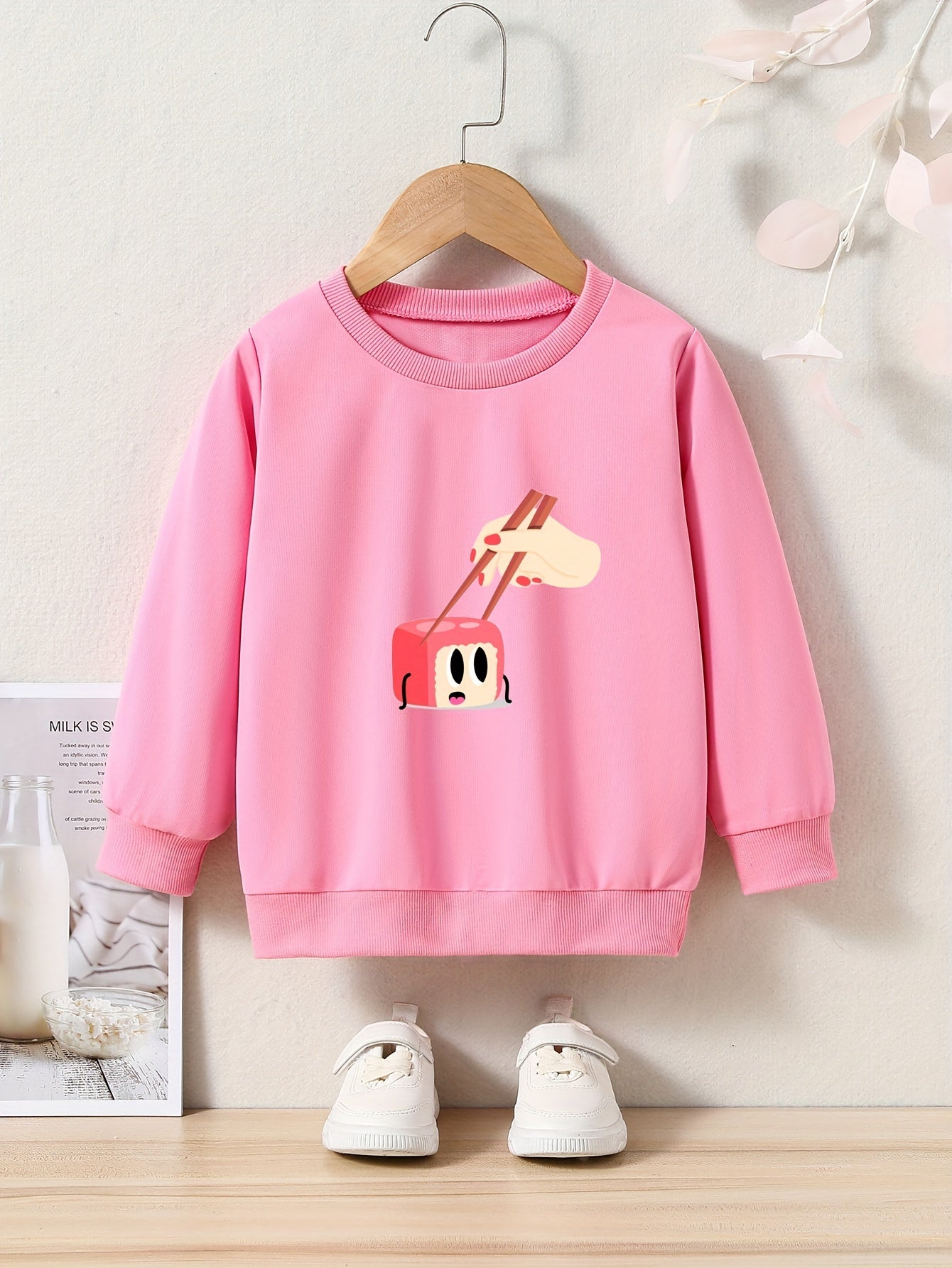 Funny Painting Graphic Sweatshirt Kids Clothes Christmas Gift