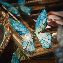 30pcs Dreamy Baroque Border Butterfly Stickers DIY Decor