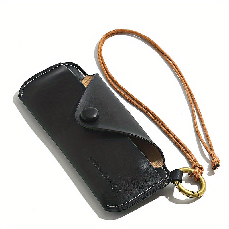 Minimalist Solid Glasses Storage Pouch Lightweight Dustproof Organizer