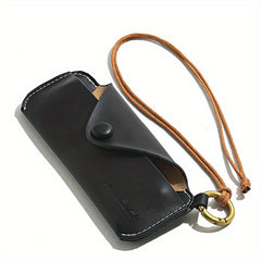 Minimalist Solid Glasses Storage Pouch Lightweight Dustproof Organizer