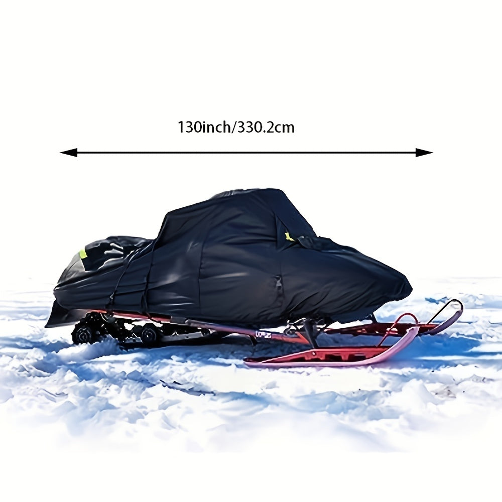 Waterproof Snowmobile Storage Cover Universal Fit 420D Oxford Fabric
