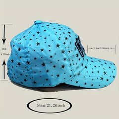 Men's Baseball Cap Outdoor Soft Hat Adjustable Breathable
