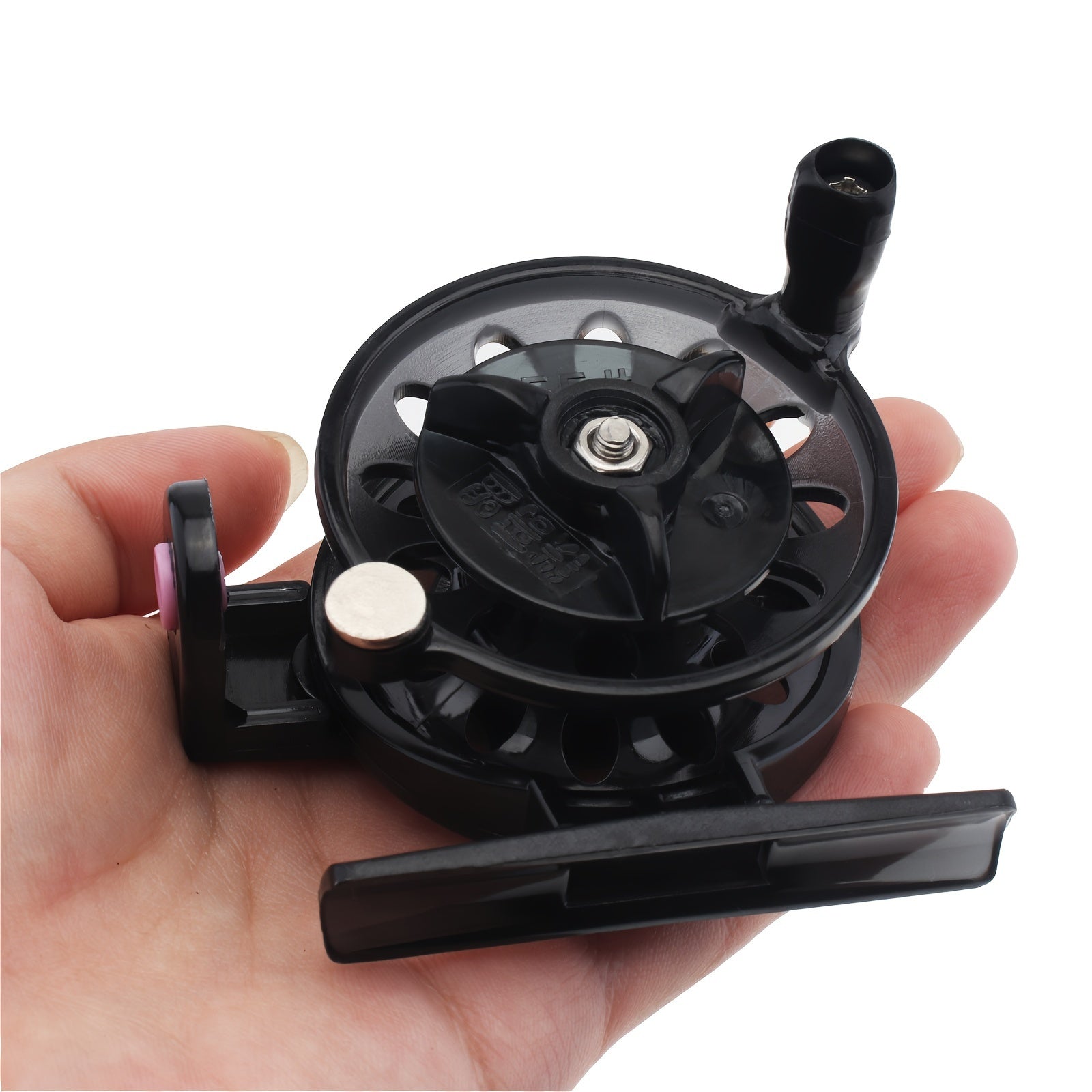 ABS Lightweight Ice Fishing Front Reel Right Hand Fishing Tackle
