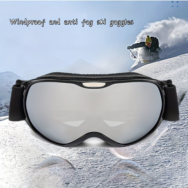 Colorful Coating Anti fog Ski Goggles Outdoor Sports Glasses
