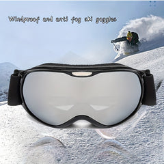 Colorful Coating Anti fog Ski Goggles Outdoor Sports Glasses