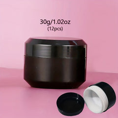 12Pcs Travel Jars Creams Toiletries Refillable Leak-proof Travel Accessories