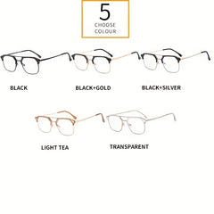 Anti Light Men's Business Eyeglasses for Computer Games