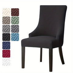 Jacquard Dining Chair Slipcover Non slip Chair Cover Furniture Protector