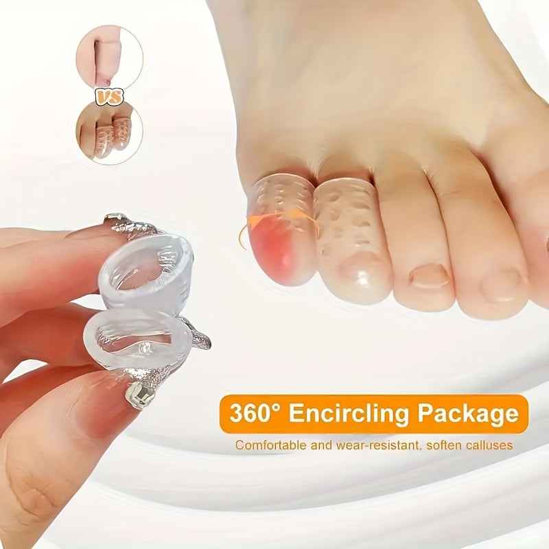 Soft Silicone Toe Protectors - 10/20pcs Breathable Anti-wear Protection