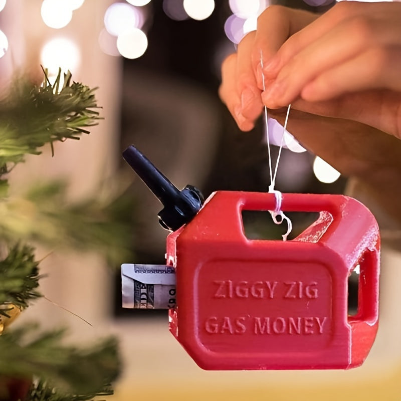 Christmas Tree Gas Tank Resin Decoration Pendant