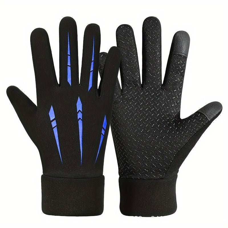 Warm Anti Slip Touch Screen Winter Gloves - Waterproof for Ski Fishing Cycling
