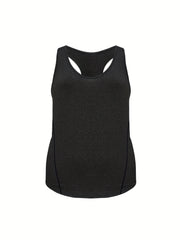 3-Pack Women's Plus Size Racer Back Tank Top Set