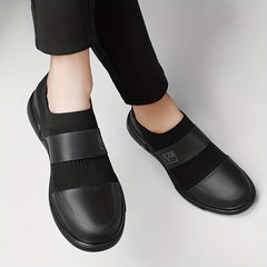 Men's Knit Loafers Slip On Casual Shoes for Travel Jogging