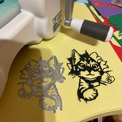 Cat Cutting Die DIY Scrapbooking Album Metal Cutting Die