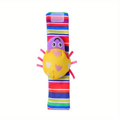 Baby Wristband Watch & Socks Animal Plush Toy