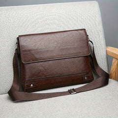 Men's Single Shoulder Bag Business Crossbody A4 Paper Travel Bag