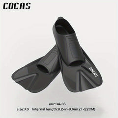 COCAS Lightweight Frog Swimming Fins for Snorkeling Diving and Training