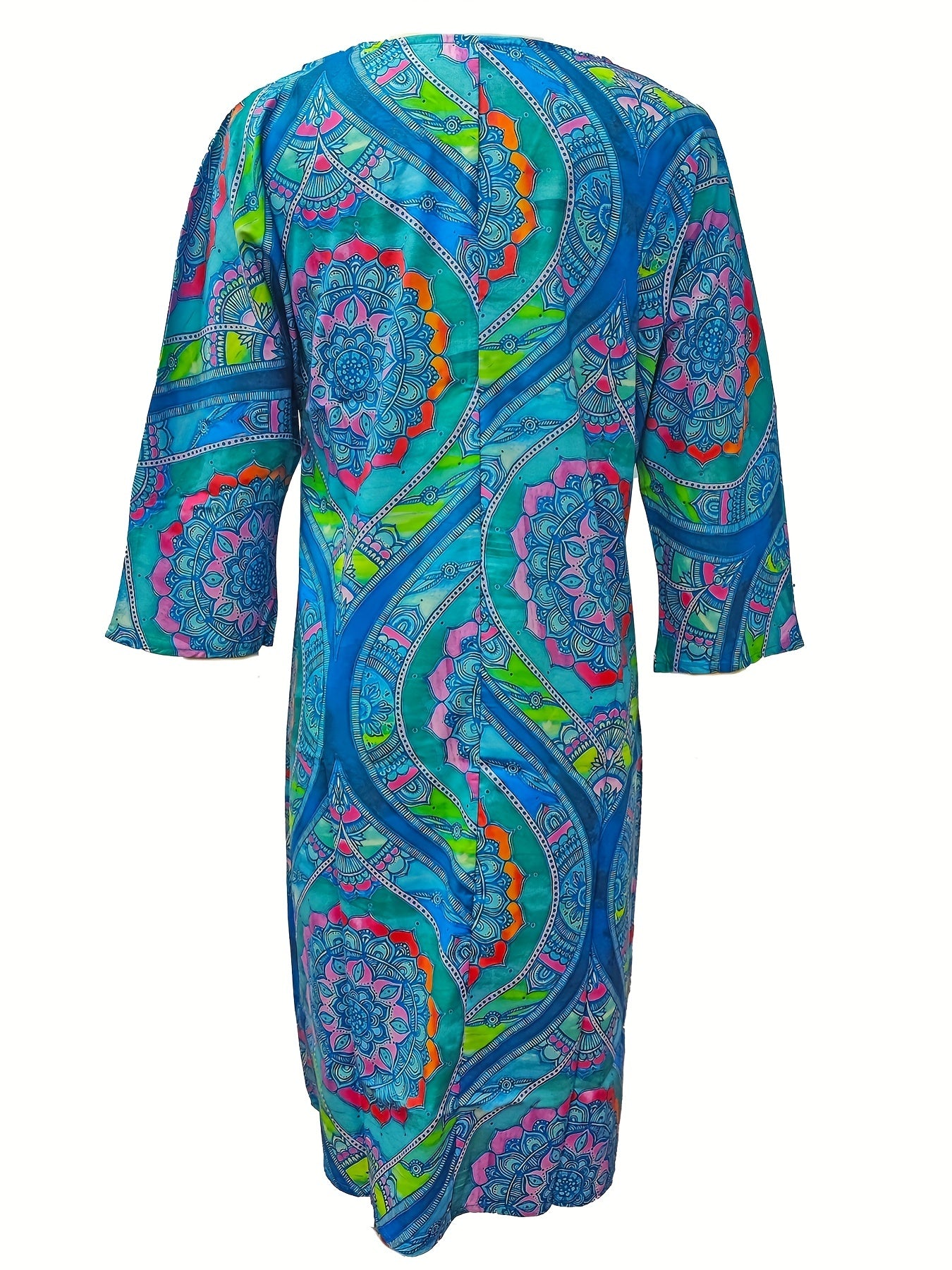 Boho Half Sleeve Dress Summer Women's Clothing