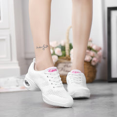 Jazz Dance Shoes Women Split Sole Sneakers Arch Support