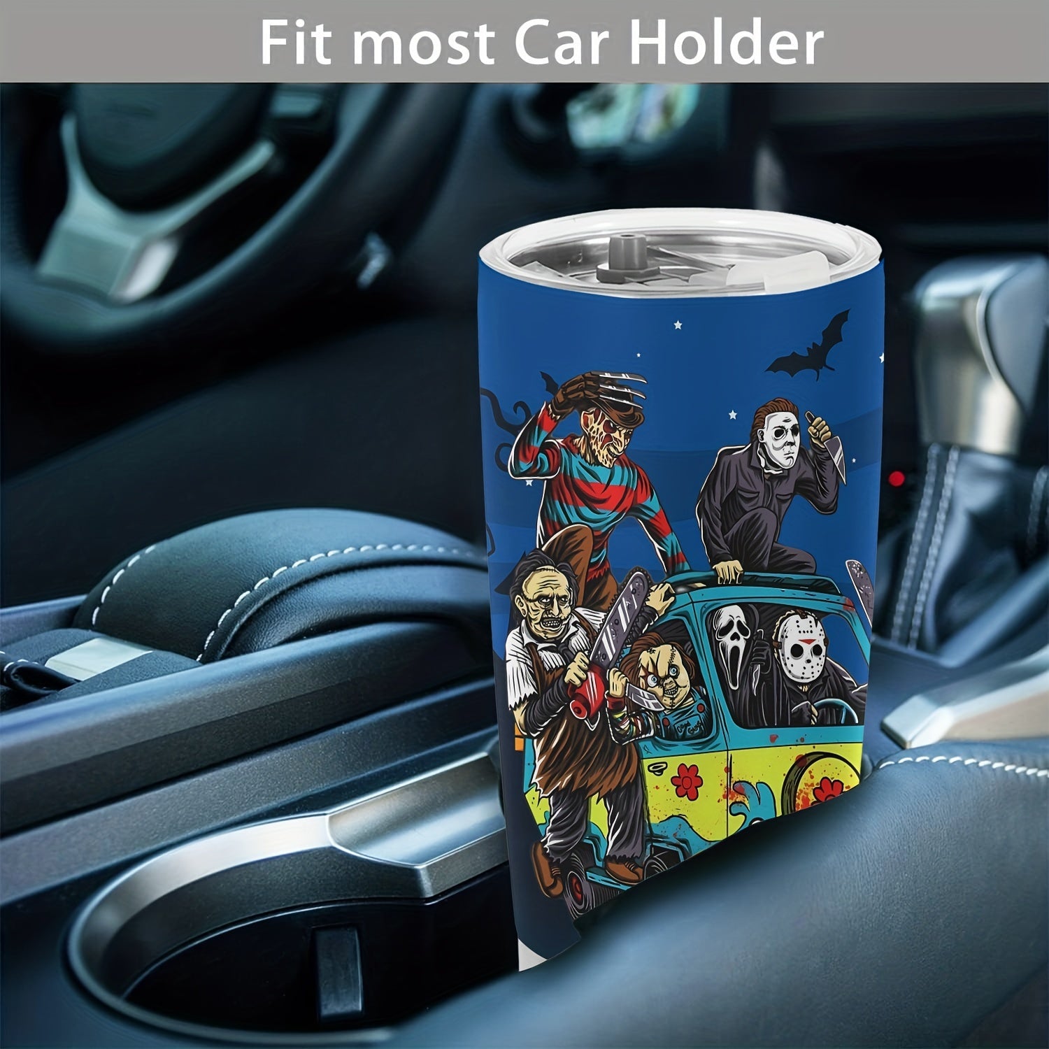 Halloween 20oz Stainless Steel Tumbler - Vacuum Insulated Travel Mug