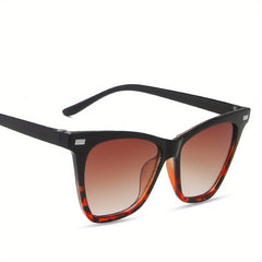 Retro Tortoiseshell Rivet Sunglasses UV400 Sun Shades