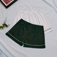 Comfy Elastic Waistband Women's Sleep Shorts