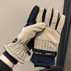 Winter Warm Riding Gloves Windproof Waterproof Coldproof Skiing Gloves
