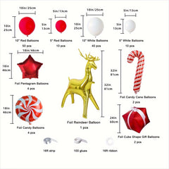 Christmas Garland Arch Inflatable Props Set