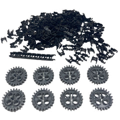 Chain Gear Bags MOC Technology Accessories Mechanical Gear Building Blocks