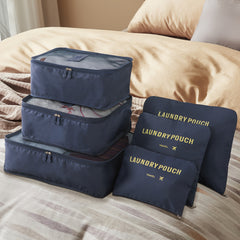 6pcs Travel Storage Bag Portable Clothes Storage Bag Luggage Packing Bag