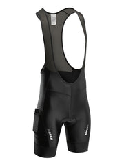 Men's Cycling Bib Shorts With Pockets 4D Padded Road Bike Bib Biking Shorts