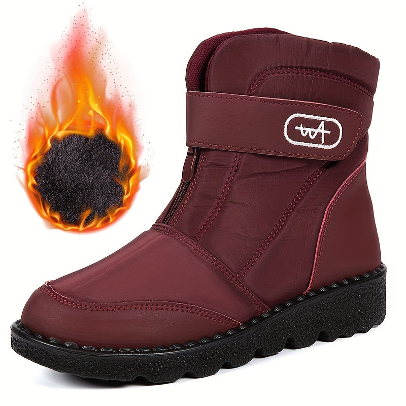 Women's Waterproof Snow Boots Comfortable Warm Shoes