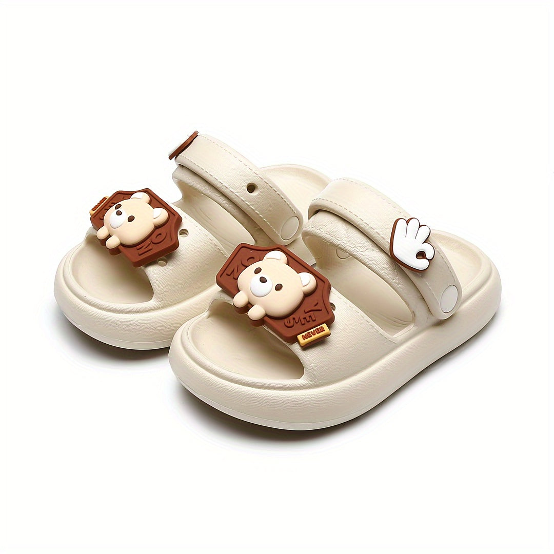 JIAGEYA Boy's Street Style Open Toe Sandals