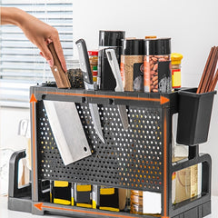 1pc Seasoning Rack Household Holder Countertop Storage Rack
