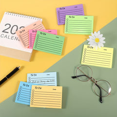 Fluorescent Planner Sticky Notes Memo Pad - Personalized