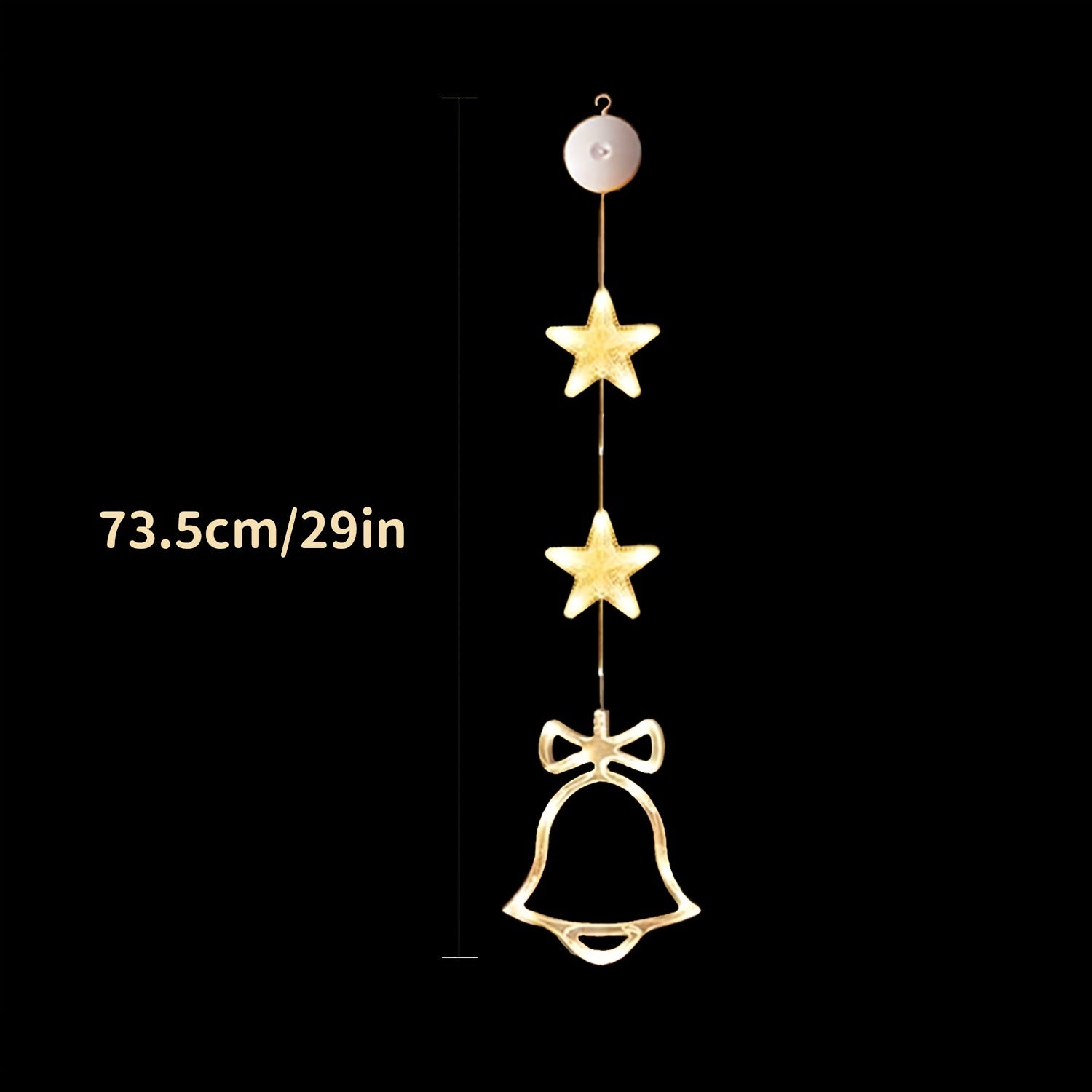 Christmas Window Decorations String Light