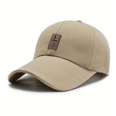 Cotton Baseball Cap Buckle Back Hat For Men Women Lightweight