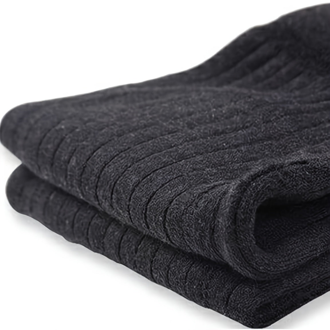 2pcs Winter Thickened Plus Velvet Warm Knee Pads Men's And Women's