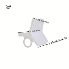 20/50pcs Treble Hook Protective Case Size 1-5 Fishing Tackle Accessories