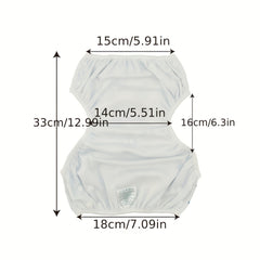 Adjustable Reusable Swim Diaper for Baby 0-3 Years Boys Girls Washable Swimpant