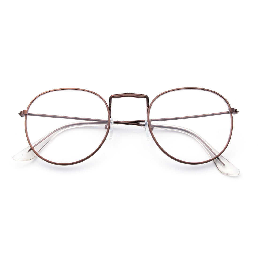 Round Frame Light Blocking Glasses for Women Unisex