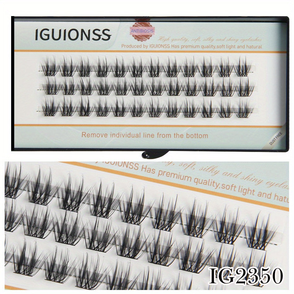 50D Lash Clusters D Curl Natural Eyelash Extensions