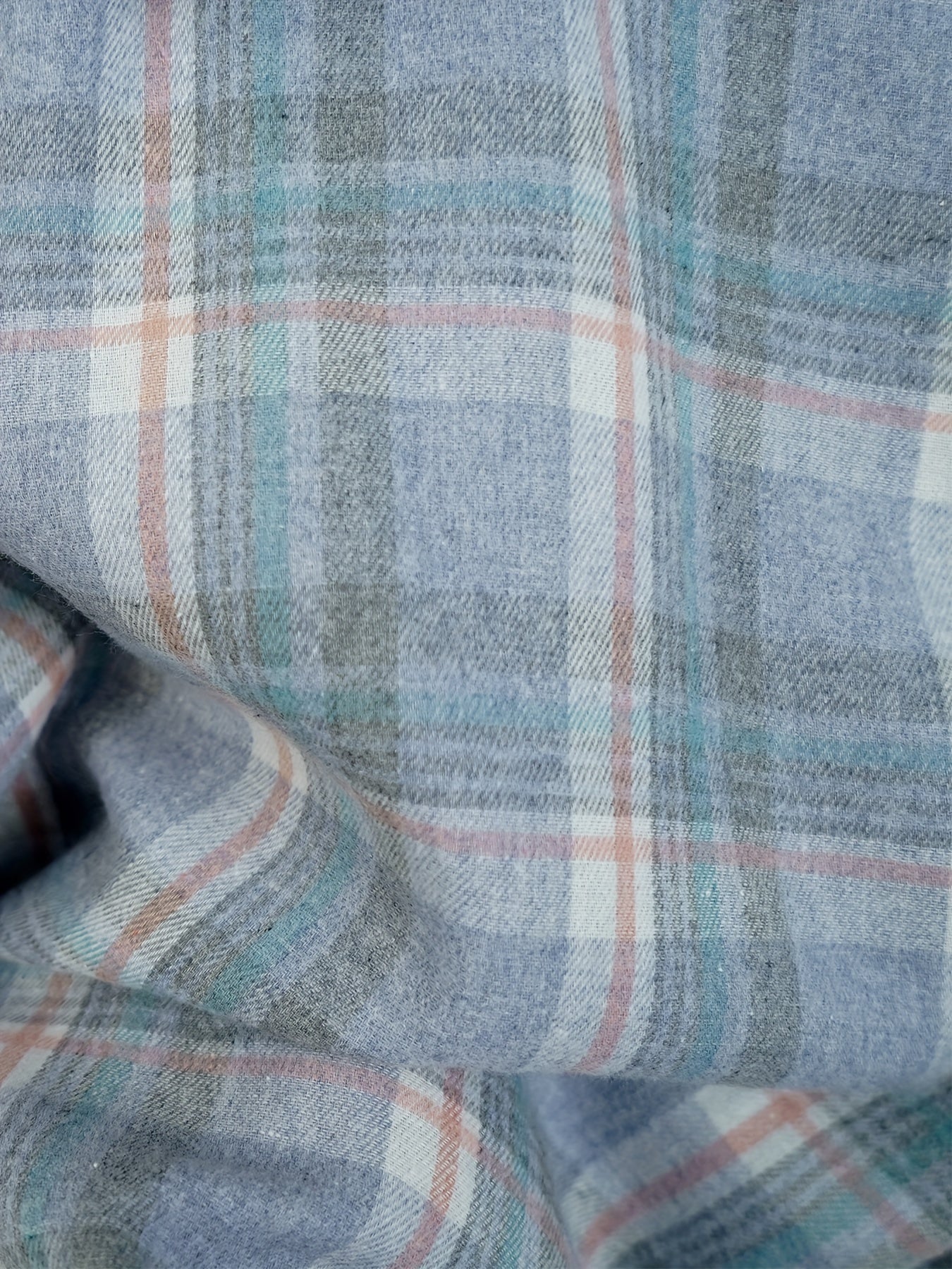 Plaid Print Hooded Jacket Button Front Outerwear Spring & Fall