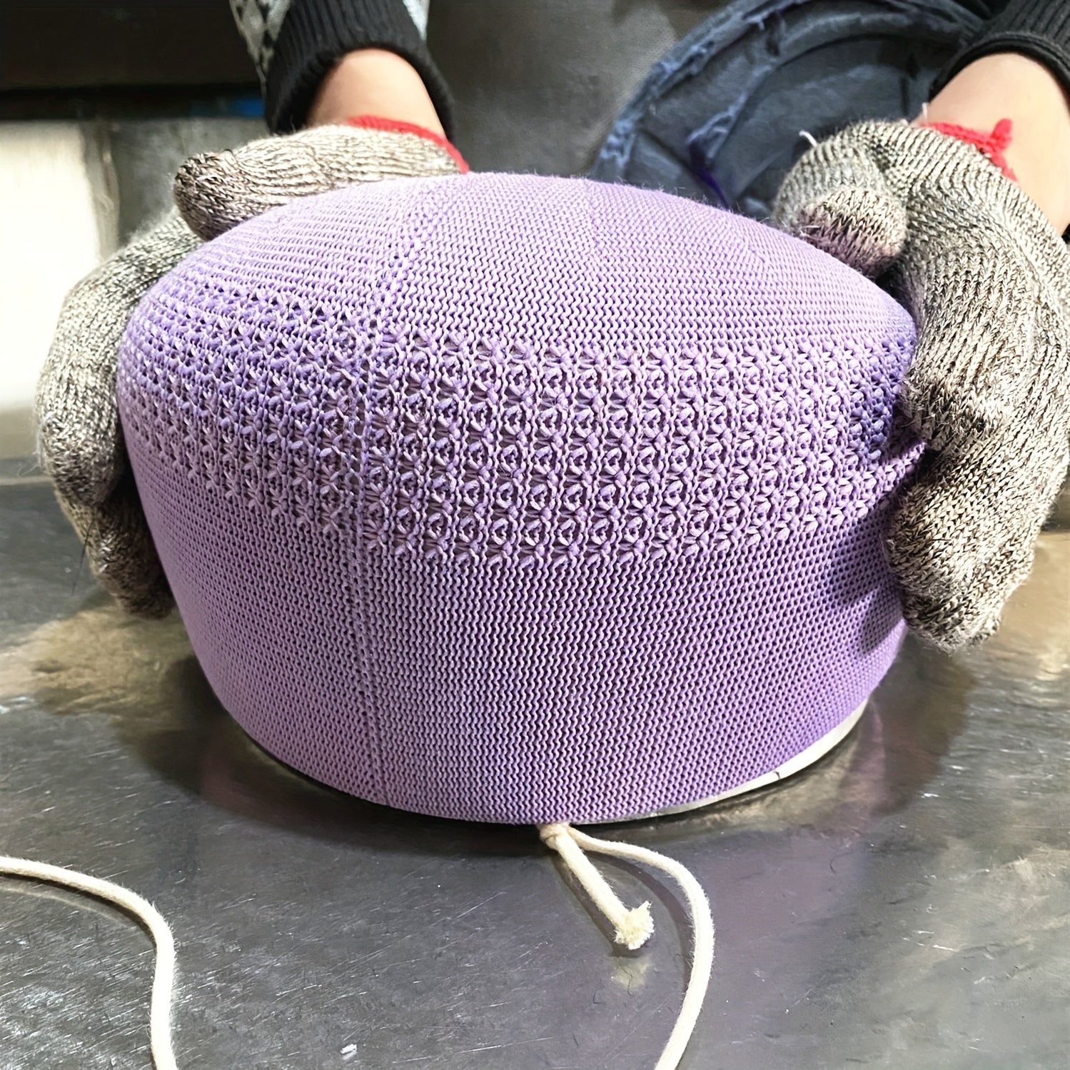 Men's Mesh Knitted Beret Newsboy Caps Thin Breathable Flat Cap