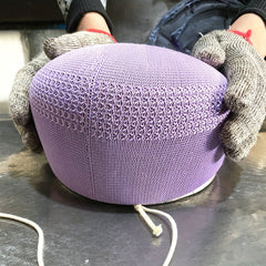 Men's Mesh Knitted Beret Newsboy Caps Thin Breathable Flat Cap