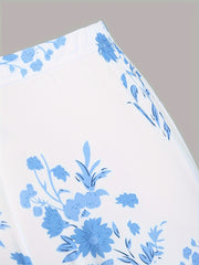 Women's Ditsy Floral Print Pajamas Set