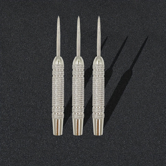 3PCS 17g Stainless Steel Dart Barrels For Metal Tip Dartboard