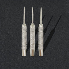 3PCS 17g Stainless Steel Dart Barrels For Metal Tip Dartboard