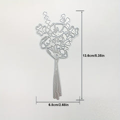 Elegant Flower Bouquet Metal Cutting Dies